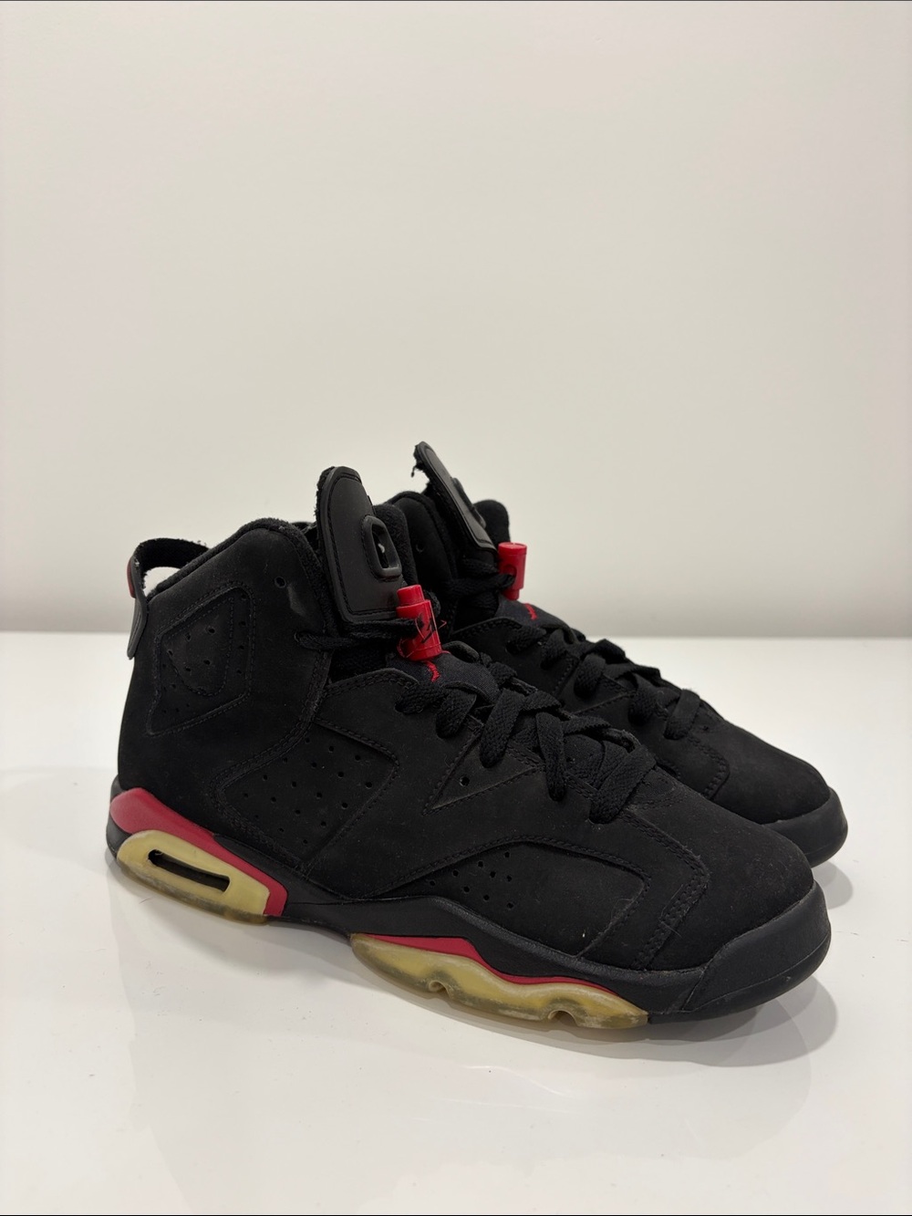 Jordan Kids Black and Red Retro 6 from around 2012